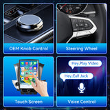 Android 13 Car Radio Stereo Compatible with Chevrolet Suburban Tahoe GMC Yukon 2014-2020 (OEM 8 Inches) 14.5" 2K IPS Touch Screen 8 Core 8G+128G Wireless CarPlay & Android Auto GPS 4G/WiFi