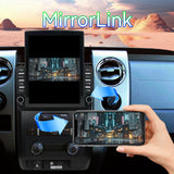 ZHNN Android 13 Car Stereo Radio Compatible with Ford F150 2009 2010 2011 2012,9.7 Inch Touchscreen Manual AC Upgrade,Wireless CarPlay & Android Auto/Bluetooth/GPS/WiFi/Mirror Link/Backup Camera