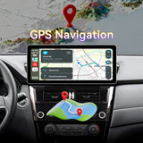 12.3" Android 13 Car Stereo Radio with Android Auto Wireless Carplay Compatible with Nissan Rogue 2014-2020 8core 4+64G Upgrade 2K Touchscreen Bluetooth WiFi GPS DSP AM FM Head Unit