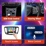 Android 13 Car Radio for Chrysler 200 200C 200S 2015-2019, Wireless Apple CarPlay & Android Auto, GPS Navigation, WiFi Connectivity, Includes 1080P Rear View Backup Camera
