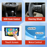 Android 13 Touchscreen Head Unit for Toyota RAV4 2006-2012, Supports Wireless CarPlay, Android Auto and Mirroring