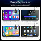 ZHNN Car Box S2 for Car with OEM Wired Carplay & Android Auto Car Radio