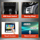 Android 13 Car Radio for Toyota Tacoma 2005–2015, Built-in Wireless Apple CarPlay & Android Auto