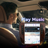12.1 Inch Car Radio Compatible with GMC Yukon Chevrolet Silverado Tahoe Suburban 2007-2013(Auto AC), Android 13, 8+128GB Car Stereo with Wireless Carplay/Android Auto/WiFi /4G LTE/GPS Navigation