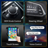14.5 inch Car Stereo for Ford Mustang 2015-2021 Upgrade, 8-Core Qualcomm CPU, with Wireless CarPlay & Android Auto AHD Backup Camera GPS SWC FM WiFi Bluetooth