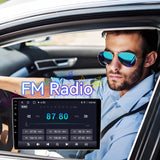 ZHNN 9 Inch Car Radio Stereo Compatible with Dodge RAM 2002-2006/Jeep Wrangler 2003-2006/Caravan 2004-2007, 2+64G Android 13 Car Head Unit with Wireless CarPlay/Android Auto, GPS, Backup Camera