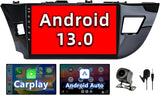 Android 13 Car Stereo Radio Head Unit Compatible with Toyota Corolla 2014 2015 2016 Wireless Carplay&Android Auto, 10 Inch Touchscreen Bluetooth Navigation,FM Radio,Mirror Link,Backup Camera