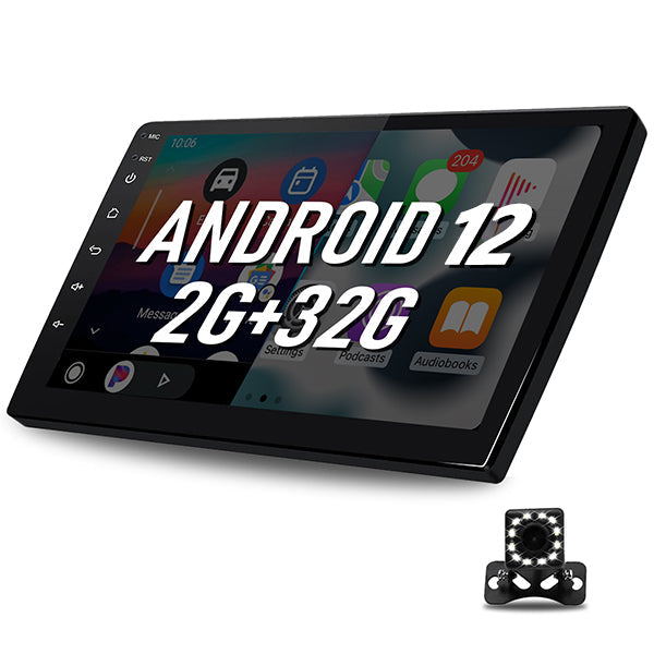 Renew ZHNN 10'' Android 12 Car Stereo supports CarPlay DSP Rear Camera