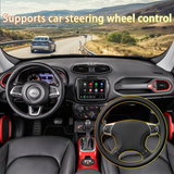 Jeep Renegade 2015-2020, 64G Storage, 5G WiFi, Wireless CarPlay & Android Auto, GPS Navigation, Bluetooth, FM Radio, HD Backup Camera, Aftermarket Head Unit Replacement