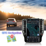 12.1 Inch Car Radio Compatible with Dodge RAM 1500/2500/3500, 2019-2024, Qualcomm 8+128GB T Style Touch Screen Car Stereo with Wireless Carplay/Android Auto/WiFi /4G LTE/GPS Navigation /BT5.0