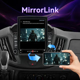 9.7 Inch Car Radio Compatible with Ford Transit 2015-2018, 4+64G Android 13 Car Stereo with Wireless CarPlay Android Auto/Mirrorlink/GPS Navigation/Backup