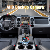 Android Car Radio Head Unit for Ford F150 2009 2010 2011 2012, Wireless CarPlay & Android Auto, Bluetooth, WiFi, GPS Navigation, FM, SWC, AHD Backup Camera, for Manual AC Models