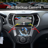 Android Car Stereo for Hyundai Santa Fe 2013-2017 , 10 Inch Touch Screen Car Radio with Wireless CarPlay Android Auto MirrorLink GPS WiFi FM HiFi Steering Wheel Control+AHD Backup Camera