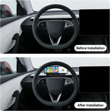 Head Up Display for Tesla Model 3 2017-2023 Model Y 2019-2024 with Wireless CarPlay/Android Auto/Camera/Air Vent