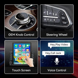 9.7" Android 14 Car Radio Stereo Compatible with Ford F150 2004 2005 2006 2007 2008 AHD Backup Camera Upgrade Wireless CarPlay & Android Auto Touch Screen GPS WiFi SWC FM Bluetooth 2+64G