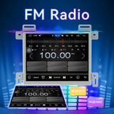 Android 13 Car Radio for Dodge Ram 1500/2500/3500 2013-2018/Jeep Dodge Grand Cherokee 2014-2022 with Wireless CarPlay/Android Auto/GPS Navigation/Backup Camera