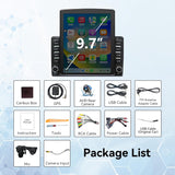 9.7" Android 14 Car Radio Stereo Compatible with Ford F150 2004 2005 2006 2007 2008 AHD Backup Camera Upgrade Wireless CarPlay & Android Auto Touch Screen GPS WiFi SWC FM Bluetooth 2+64G
