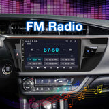 Android 13 Car Stereo Radio Head Unit Compatible with Toyota Corolla 2014 2015 2016 Wireless Carplay&Android Auto, 10 Inch Touchscreen Bluetooth Navigation,FM Radio,Mirror Link,Backup Camera