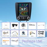 9.7 Inch Car Radio Compatible with Ford Mustang 2010 2011 2012 2013 2014, 2+64G Android 13 T-Style Car Stereo with with Carplay/Android Auto/Bluetooth/SWC/FM/1080P Back-up Camera