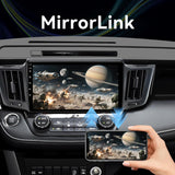 Android 13 Radio Compatible with Toyota RAV4 2013 2014 2015 2016 2017 2018, 10 Touch Screen Car Stereo Head Unit Wireless Carplay/Android Auto Mirror Link Backup Camera