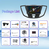 Android 13 Car Radio Compatible with Ford Transit 2015-2018, Car Stereo with Wireless CarPlay Android Auto, 2+64G, 9 Inch Touchscreen, Mirrorlink/GPS Navigation/Backup Visit the ZHNN Store