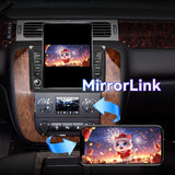9.7 inch Car Radio Compatible with Chevrolet GMC 2007 2008 2009 2010 2011 2012 2013 2014, 2+64G Android 13 Car Stereo with Wireless CarPlay Android Auto, Bluetooth, WiFi, GPS, SWC, Backup Camera