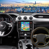 Touchscreen Car Stereo for Ford Mustang 2015-2021, Wireless CarPlay & Android Auto Head Unit Upgrade, Built-in DSP, GPS Navigation, Bluetooth Multimedia Radio Player