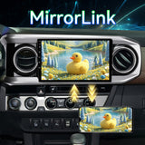ZHNN Android 13 Car Stereo Head Unit Compatible with 3rd Gen Toyota Tacoma 2016-2022, 10 Inch Touch Screen Car Radio with Wireless CarPlay&Android Auto, GPS, FM, WiFi, Bluetooth, 1080P Reverse Camera, SWC