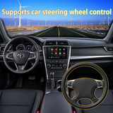 Android Touchscreen Car Stereo for Toyota Camry 2015-2017, Wireless CarPlay & Android Auto, GPS Navigation, WiFi, FM Radio, SWC, Bluetooth, with 1080P Backup Camera