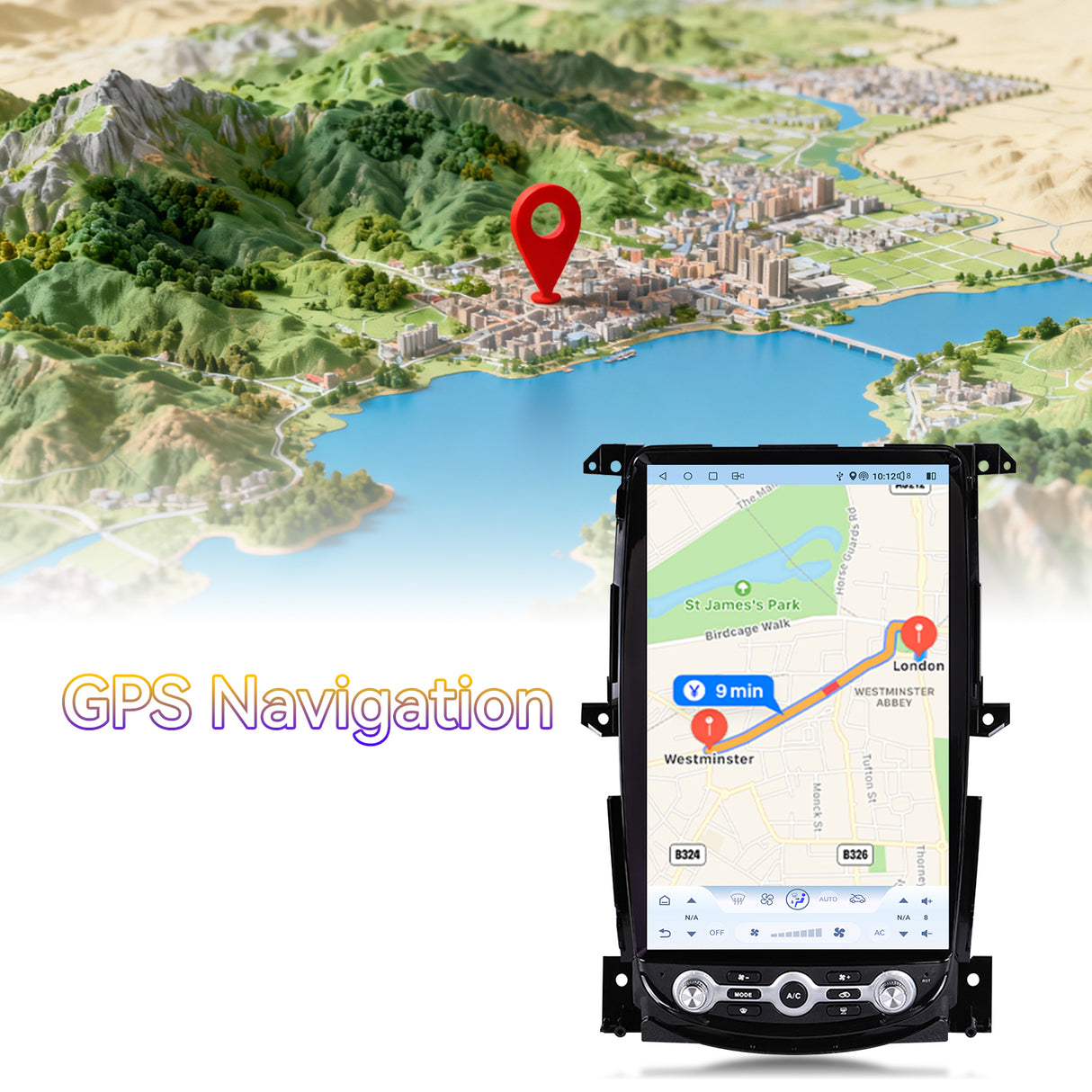14.5" Android 13 Car Stereo Radio Head Unit Compatible with Nissan 370Z 2009-2021 Carplay&Android Auto T-Style Touch Screen with GPS DSP Bluetooth HDMI Optical AM FM 4G WiFi 8+128G