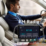 Android Car Stereo for Hyundai Santa fe 2006-2012, 9'' Touchscreen Radio for Santa fe Wireless Carplay Android Auto, 1080P/5G WiFi/Bluetooth/FM/RDS SWC Mirror Link+Backup Cam