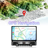 15.6 Inch Car Radio Upgrade Stereo Compatible with Toyota 4Runner 2010-2023, Android 13 System 8+256GB Large Touchscreen Car Head Unit with Wireless CarPlay & Android Auto/SWC/GPS Navigation