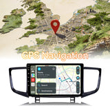 Car Stereo for Honda Pilot 2016-2019 Radio Update 10" Touchscreen Head Unit Carplay & Android Auto 4-Core 2GB+64GB for Wireless CarPlay&Android Auto, GPS Navigation, FM Radio, WiFi, Bluetooth, Reverse Camera, SWC, Wireless Sync, Engineer Help