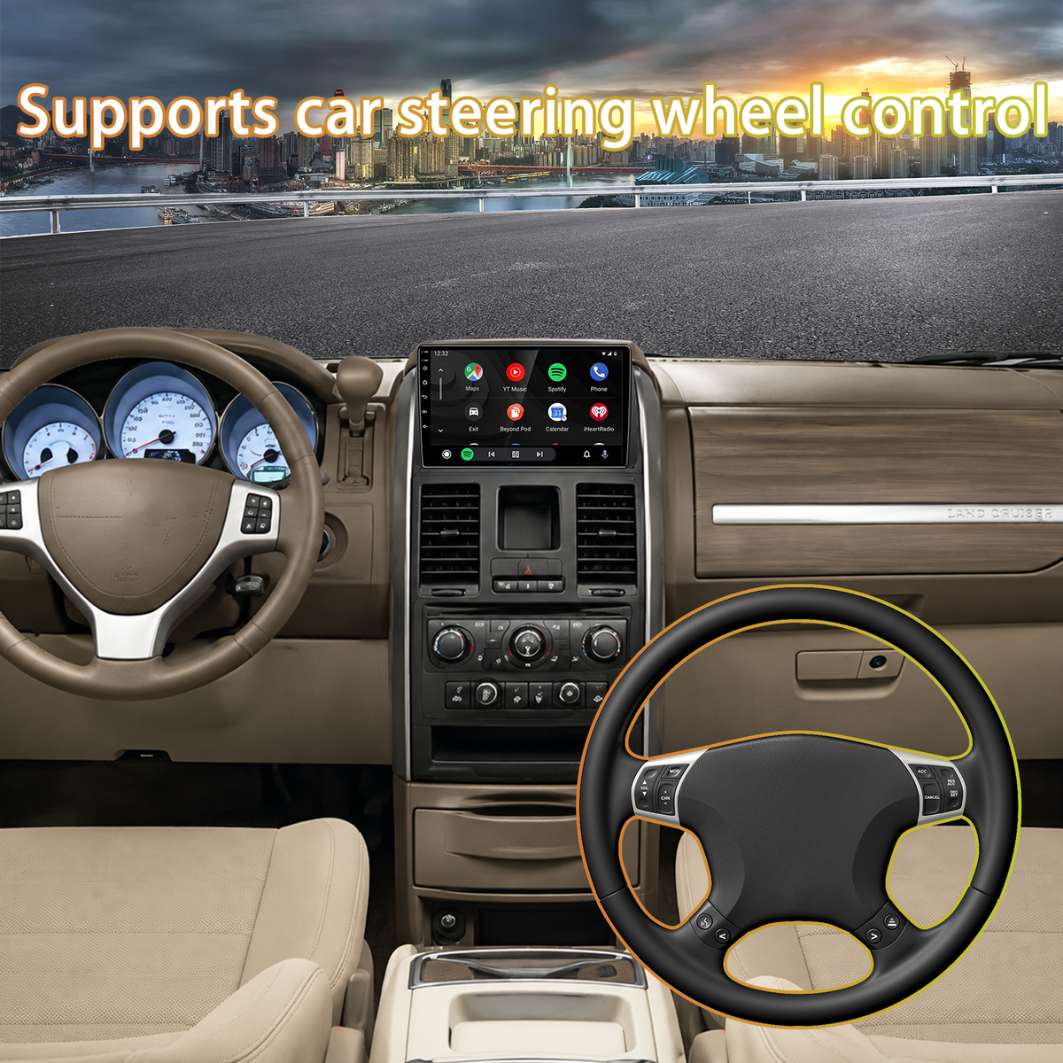 Android 13 Car Radio for 2013-2016 Dodge Grand Caravan & Chrysler Town & Country