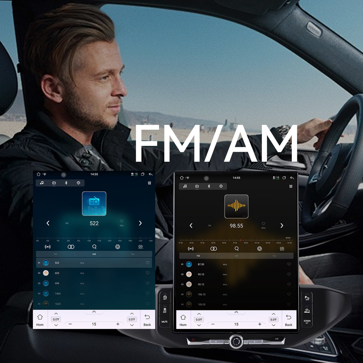 16.2 Inch Android 15 Car Radio for Jeep Wrangler JL 2018-2022 Gladiator  JT 2019-2022, Upgrade Head Unit 2K IPS Touch Screen Carplay Android Auto, GPS Navigation,8G+256G, 8Core