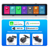 Renew ZHNN T70 Mirror Dash Cam supports Wireless CarPlay Function