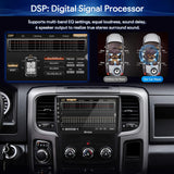 Android 13 Car Stereo Compatible with Dodge Ram 1500/2500/3500 2013-2018,Navigation GPS Touch Screen Radio Head Unit with Wireless CarPlay/Android Auto(Manual AC)