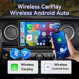 11.5 Inch Car Radio Stereo Compatible with Jeep Wrangler JL 2018-2021/Gladiator JT 2020 2021,4+64G Android Car Radio with CarPlay &Android Auto GPS Navigation SWC Backup Camera