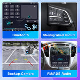 Android 13 Car Radio for Toyota Highlander 2000-2007, 9 Inch with Wireless CarPlay/Android Auto