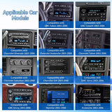 Android 14 Car Stereo Radio Compatible with 2003-2006 Chevy Silverado/Tahoe & GMC Sierra/Yukon Hummer H2 2003-2007 - 7" Touchscreen, Wireless CarPlay/Android Auto, GPS, Backup Camera, HiFi, SWC