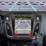 9.7 Inch Android 13 Car Radio Compatible with Ford Focus Radio 2012 2013 2014 2015 2016 2017 2018, 2+64G Car Replacement Radio with CarPlay/Android Auto，Bluetooth GPS SWC FM Backup Camera