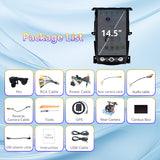 14.5" Android 13 Car Stereo Radio Head Unit Compatible with Nissan 370Z 2009-2021 Carplay&Android Auto T-Style Touch Screen with GPS DSP Bluetooth HDMI Optical AM FM 4G WiFi 8+128G