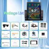 ZHNN Car Stereo Radio Compatible with Toyota Tundra 2014-2021,Android 13 Head Unit,9.7 Inch Touchscreen Support Bluetooth/Wireless CarPlay Android Auto/GPS/WiFi/Mirror Link/Backup Camera