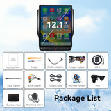 Car Stereo for Dodge Ram 2019-2023 Upgrade, 8-Core Qualcomm CPU, with Wireless CarPlay & Android Auto AHD Backup Camera GPS SWC FM WiFi Bluetooth