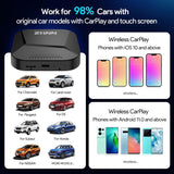 ZHNN CarPlay AI Box Y1 for OEM Wired CarPlay/Android Auto Car Radio