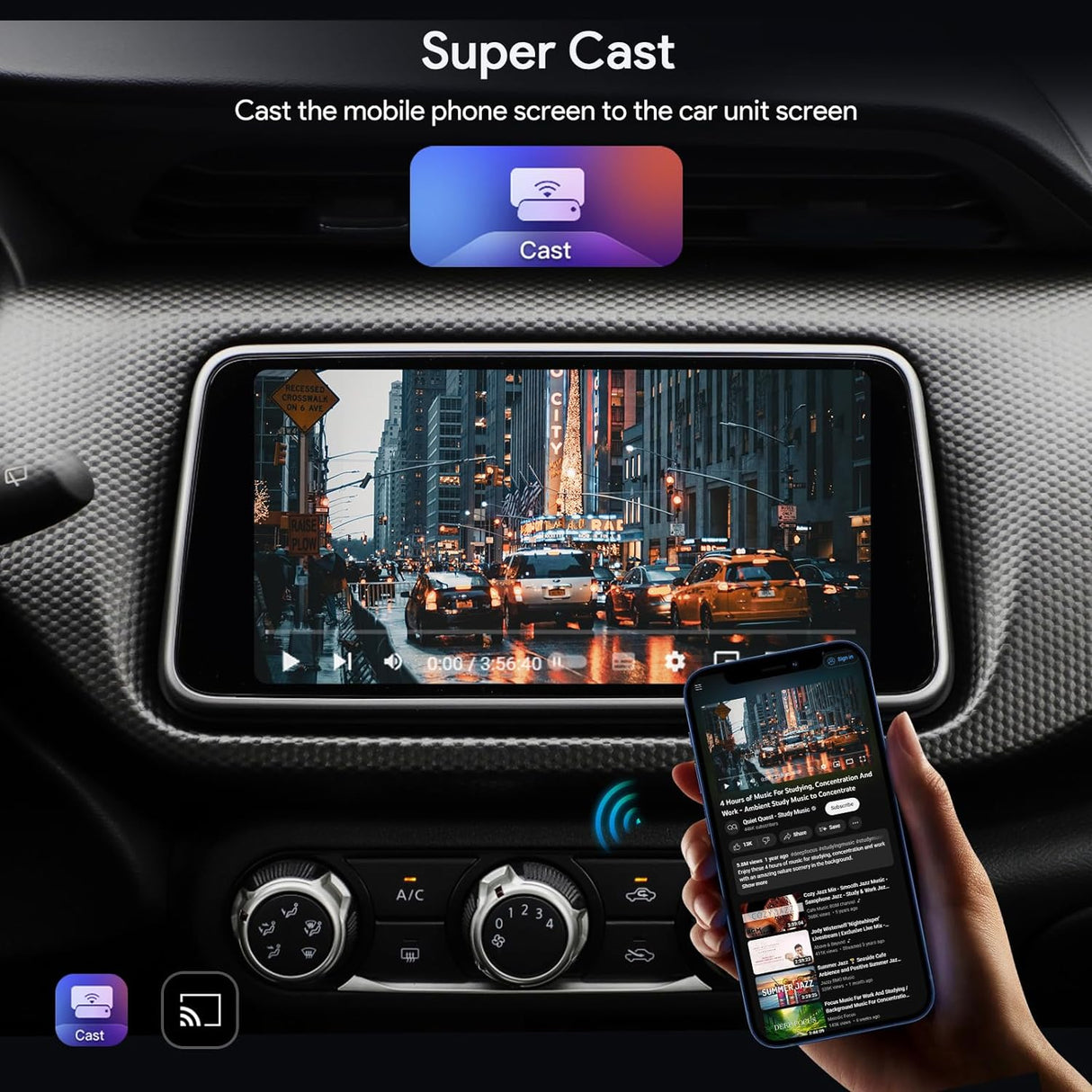 ZHNN Car Box A1 for OEM Wired CarPlay Car Radio