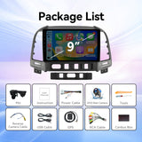 Android Car Stereo for Hyundai Santa fe 2006-2012, 9'' Touchscreen Radio for Santa fe Wireless Carplay Android Auto, 1080P/5G WiFi/Bluetooth/FM/RDS SWC Mirror Link+Backup Cam