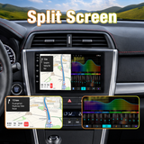 Android Touchscreen Car Stereo for Toyota Camry 2015-2017, Wireless CarPlay & Android Auto, GPS Navigation, WiFi, FM Radio, SWC, Bluetooth, with 1080P Backup Camera