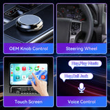 15.6 Inch Car Radio Upgrade Stereo Compatible with Toyota 4Runner 2010-2023, Android 13 System 8+256GB Large Touchscreen Car Head Unit with Wireless CarPlay & Android Auto/SWC/GPS Navigation