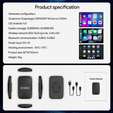 ZHNN Car Box S2 for Car with OEM Wired Carplay & Android Auto Car Radio